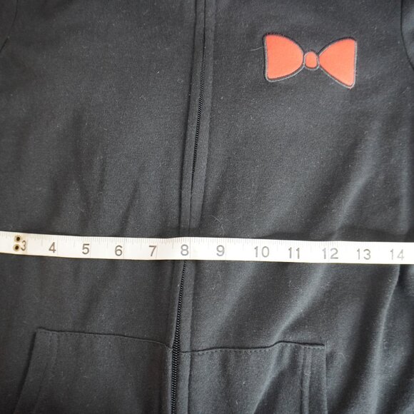 Kiki's Delivery Service Jiji Hoodie - Kawaii Jacket Hot Topic Anime Ghibli NWT S - Picture 7 of 7